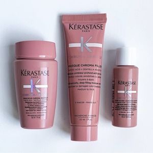 Kerastase TS Chroma Absolu Shampoo, Masque & High Shine Gloss Treatment